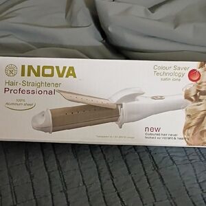 2-in-1 Professional Hair Straightener And Curling Iron Combo